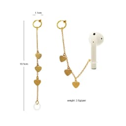 For Airpods 2 Anti Loss Earrings Protective Earhooks Earphone Accessories Unisex Anti-lost Ear Clip For Airpods Pro Earhooks