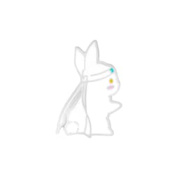 The Untamed Enamel Pin Black White Rabbit Brooch Bag Clothes Lapel Pin Badge BL TV Cartoon Animal Jewelry Gift for Best Friends