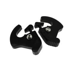 Motorcycle Backrest Detachable Rotary Sissy Bar Luggage Racks Docking Latch Clips Kit For Harley Sportster XL Softail Touring