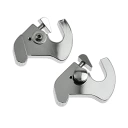 Motorcycle Backrest Detachable Rotary Sissy Bar Luggage Racks Docking Latch Clips Kit For Harley Sportster XL Softail Touring