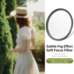 Walking Way Soft Focus Filter Mist Pro Camera Lens Filter Diffusion Dream Effect 49/52/58/67/72/77/82mm for Portrait Photography