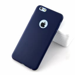 Silicon Case For iPhone 6S 6 7 8 Plus SE 2020 11 12 Pro Max 12 Mini X XS MAX XR Gel Cell Phone Cover Casing Coque With Logo Hole