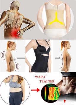XXXXXXS Corset Slimming Waist Trainer Modeling Belt Women Dress Underwear Body Shaper Waist Cincher 8 Steel Bone Girls Shapewear