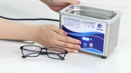 800ml Household Digital Ultrasonic Cleaner 60W Stainless Steel Bath 110V 220V Degas Ultrasound Washing for Watches Jewelry