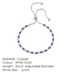 ZHOUYANG Tennis Bracelets For Women Sparking Zircon Jewerlly Rose Gold Color Handmade Friends Gift Cute Jewelry Wholesale H017