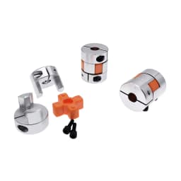 D25L30 6.35/8/9.5/10/12mm stepper motor shaft coupler Flexible Jaw Spider Plum Coupling Shaft Coupler