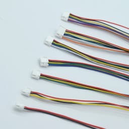 10Pcs Micro JST GH 1.25 2P 3P 4P 5P 6P 7P 8PIN Male Plug Connector With Wire Cables 150mm Single Connector 28AWG