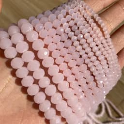 AB Clear Austria Faceted Crystal Rondelle Glass Bead Loose Spacer Beads For Jewelry Making DIY Bracelet Necklace 3/4/6/8/10/12mm