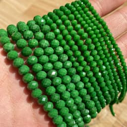 AB Clear Austria Faceted Crystal Rondelle Glass Bead Loose Spacer Beads For Jewelry Making DIY Bracelet Necklace 3/4/6/8/10/12mm