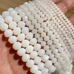 AB Clear Austria Faceted Crystal Rondelle Glass Bead Loose Spacer Beads For Jewelry Making DIY Bracelet Necklace 3/4/6/8/10/12mm