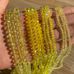 AB Clear Austria Faceted Crystal Rondelle Glass Bead Loose Spacer Beads For Jewelry Making DIY Bracelet Necklace 3/4/6/8/10/12mm