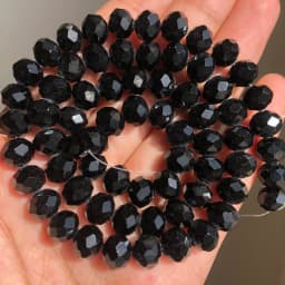 AB Clear Austria Faceted Crystal Rondelle Glass Bead Loose Spacer Beads For Jewelry Making DIY Bracelet Necklace 3/4/6/8/10/12mm