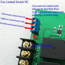 DC12V Motor Remote Control Switch 400W 2CH Motor Forwards Reverse Up Down Stop Water Pump Oil Pump Wireless TX RX Limited Switch