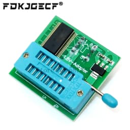 CH341A 24 25 Series EEPROM Flash BIOS USB Programmer Module + SOIC8 SOP8 Test Clip + 1.8V adapter + SOIC8 adapter DIY KIT