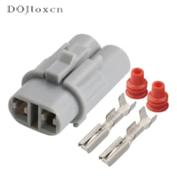 2/10/20/50 Sets 2 Pin Sumitomo Auto Waterproof Wire Harness Male Female Grey Waterproof Connector Plug 6187-2311 6180-2321