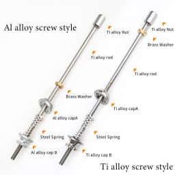 TiTo Titanium 1 Pair Quick Release Titanium Ti Skewers Road Bike MTB Wheels Hub Mountain Bicycle Lightest