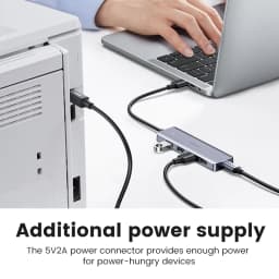UGREEN USB HUB 4 Ports USB-A Splitter Ultra-Slim USB Expander Adapter for Mouse Keyboard MacBook Laptop Accessories XBOX PS5