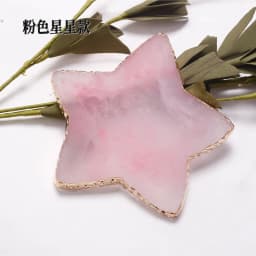 Resin Agate Stone Nail Color Palette Gel Polish Pallet Mixing Drawing Paint Plate DIY Nail Art Display Shelf Manicure Tools