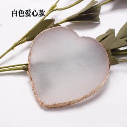 Resin Agate Stone Nail Color Palette Gel Polish Pallet Mixing Drawing Paint Plate DIY Nail Art Display Shelf Manicure Tools