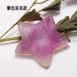 Resin Agate Stone Nail Color Palette Gel Polish Pallet Mixing Drawing Paint Plate DIY Nail Art Display Shelf Manicure Tools