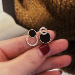 Autumn Winter New Brown Earrings Vintage Matte drop Earrings for women Metal Fashion Statement Dangle Earring 2020 Trend Jewelry