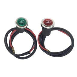 2 Pcs ATV Reverse & Neutral Light Indicator For 90/110/125/150/200/250/300cc ATV Quad Sunl/Taotao/Eagle/Loncin DC 12V
