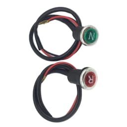 2 Pcs ATV Reverse & Neutral Light Indicator For 90/110/125/150/200/250/300cc ATV Quad Sunl/Taotao/Eagle/Loncin DC 12V