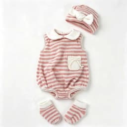 Clothes for Doll Fit 40cm New Born Doll Accessories Soft Piece Crawling Clothes