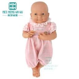 Clothes for Doll Fit 40cm New Born Doll Accessories Soft Piece Crawling Clothes