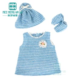 Clothes for Doll Fit 40cm New Born Doll Accessories Soft Piece Crawling Clothes
