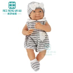 Clothes for Doll Fit 40cm New Born Doll Accessories Soft Piece Crawling Clothes