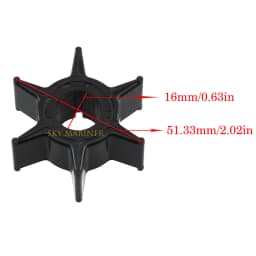 6H4-44352 Impeller For Yamaha Outboard Motor 2 Stroke 25HP 30HP 40HP 50HP Outboard Engine 6H4-44352-00 Parsun T40 Boat Motor
