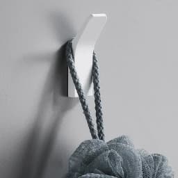 1/5Pc Space Aluminum Hook Single Hook For Clothes Hat Towel Robe Hooks Waterproof Rustproof Good Load Bearing Adhesive Hooks