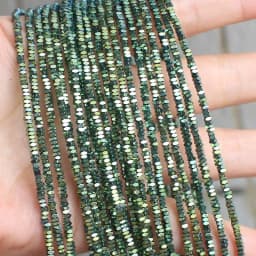 Natural Hematite Plated color Faceted Rectanger1x2/2x3/2x4mm Loose beads,For DIYJewelry making! Mixed wholesale for all items !
