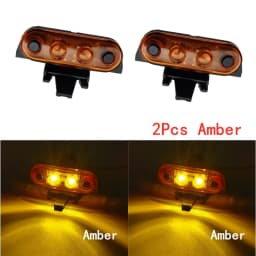 2pcs 24V For Volvo FH FM Truck Cab Roof Marker Light For FH13 truck top lamp OEM 82116545 21087346