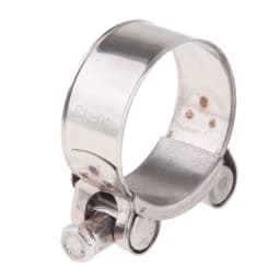 Motorcycle Exhaust Pipe Clamps Clip Fit Size 32-35 / 36-39 / 40-43 / 44-47 / 48-51 / 52-55mm Stainless Steel Exhaust Clamp