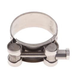 Motorcycle Exhaust Pipe Clamps Clip Fit Size 32-35 / 36-39 / 40-43 / 44-47 / 48-51 / 52-55mm Stainless Steel Exhaust Clamp