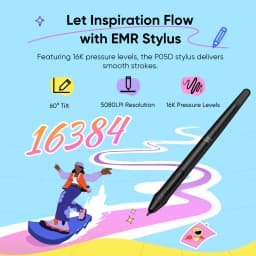 XPPen Deco Mini7W V2 New Graphics Tablet Bluetooth Wireless Drawing Tablet 16K Levels 7x4 Inch 8 Keys for Windows Mac Android