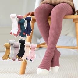 1 2 3 4 5 6 7 8years Girl Tights Baby Stockings Autumn Winter Warm Child Pantyhose KidsCotton Pants Cute Girls Trousers KF040