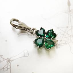 Green Cloverleaf Charms Pendant European Handmade Lucky Jewelry For Ladies & Men New Pure 925 Sterling Silver Gift
