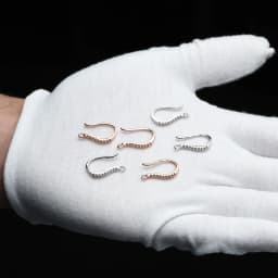 Earrings Clasp Hooks Findings Zirconia Handmade DIY Women Tassle Dangle Earrings Accessories