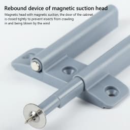 Kitchen Cabinet Catches Door Stop Drawer Damper BuffersSoft Quiet Close with Srews Invisible Handle Home Furniture Hardware