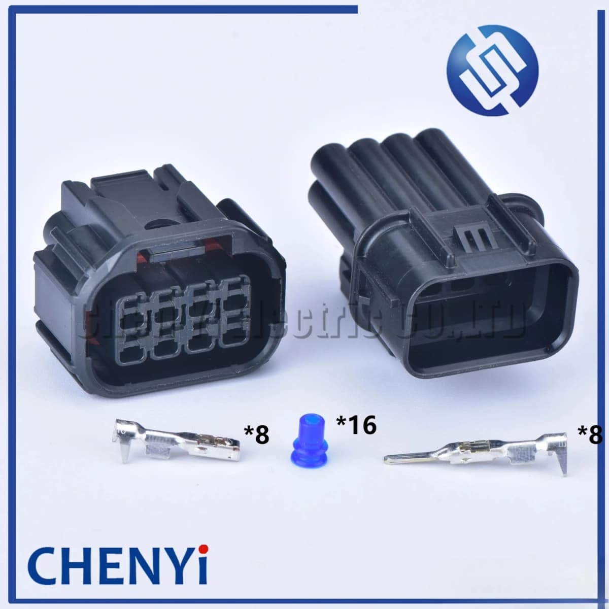 8 Pin car waterproof auto connector male or female LED headlight speaker plug sensor connectors 6181-6850 6189-7423 For Honda