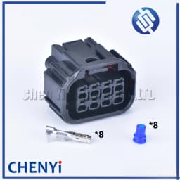 8 Pin car waterproof auto connector male or female LED headlight speaker plug sensor connectors 6181-6850 6189-7423 For Honda