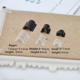 100pcs Rubber Bow Band Base Cabochons Connector For DIY Needlework Elastic Hair Bow Hairpin Jewelry Accessories Making Supplies