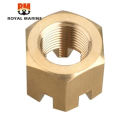 90171-10M01 Outboard Nut Castle For Yamaha Outboard 2T 4T 6HP 8HP 15HP Parsun F15-06000016 Hidea Seapro 90171-10M00 Boat Motor