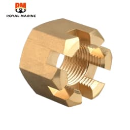 90171-10M01 Outboard Nut Castle For Yamaha Outboard 2T 4T 6HP 8HP 15HP Parsun F15-06000016 Hidea Seapro 90171-10M00 Boat Motor