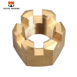 90171-10M01 Outboard Nut Castle For Yamaha Outboard 2T 4T 6HP 8HP 15HP Parsun F15-06000016 Hidea Seapro 90171-10M00 Boat Motor