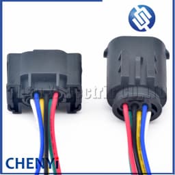6 Pin female 0.6 mm car Accelerator Pedal Connector plug pigtail 1-967616-1 7M0973119 For Throttle Valve Sensor with wire