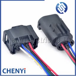 6 Pin female 0.6 mm car Accelerator Pedal Connector plug pigtail 1-967616-1 7M0973119 For Throttle Valve Sensor with wire